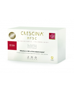 Crescina Promo Transdermic Technology HFSC Woman 200 Αρχικό Στάδιο Αραίωσης & Προχωρημένη Τριχόπτωση για Γυναίκες 20+20 Φιαλίδια