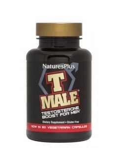 Nature's Plus T Male Συμπλήρωμα Διατροφής για Αύξηση Ενδογενούς Τεστοστερόνης 60κάψουλες