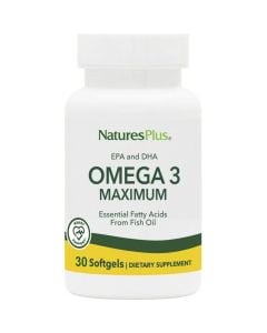Nature's Plus Omega 3 Maximum 30 Softgels