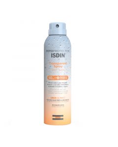 Isdin Fotoprotector Transparent Spray Wet Skin Αντηλιακό Σώματος SPF50