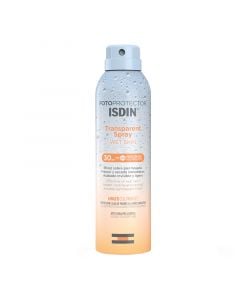 Isdin Fotoprotector Transparent Spray Wet Skin Αντηλιακό Σώματος SPF30