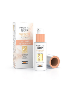 Isdin FotoUltra Age Repair Color Fusion Water Color SPF50+ Αντηλιακό Προσώπου με Χρώμα  50ml