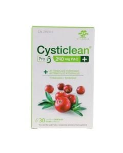 Vita Green Cysticlean Pro-B 240mg 15caps Συμπλήρωμα Διατροφής για την Υγεία του Ουροποιητικού Συστήματος