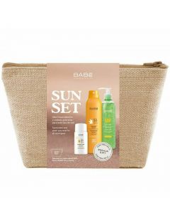 Babe Promo Sun Set Super Fluid Αντηλιακή Κρέμα Προσώπου Spf50 50ml & Wet Skin Διάφανο Αντηλιακό Σπρέυ Σώματος Spf50 200ml & Δώρο 100% Aloe Gel 300ml