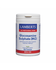 Lamberts New Glucosamine Sulphate 2KCl 120tabs Συμπλήρωμα Διατροφής Γλυκοζαμίνη