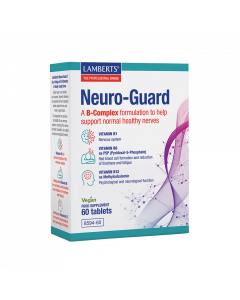 Lamberts Neuro-Guard B-Complex 60tabs Συμπλήρωμα Διατροφής Για Φυσιολογική Λειτουργία Νευρικού Συστήματος