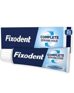 Fixodent Complete Strong Hold Στερεωτική Κρέμα Τεχνητής Οδοντοστοιχίας 47gr
