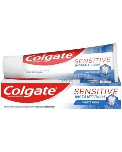 Colgate Sensitive Instant Relief Whitening 75ml Λευκαντική Οδοντόκρεμα Για Ευαίσθητα Δόντια