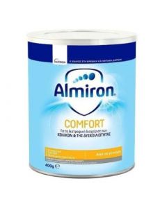 Nutricia Almiron Comfort Baby Milk 400gr Βρεφικό Γάλα για την Διαχείριση των Κολικών & της Δυσκοιλιότητας
