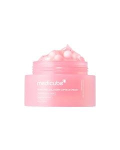 Medicube PDRN Pink Collagen Capsule Cream 55gr Κρέμα Προσώπου για Ενυδάτωση & Λάμψη