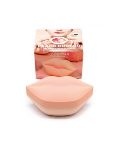 Kocostar Peach Duoduo Lip Scrub & Lip Oil in Cream for Dry Lips 43g