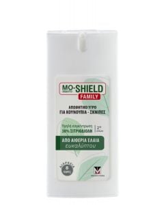 Menarini Mo-Shield Family Απωθητικό Υγρό Για Κουνούπια - Σκνίπες 2+ ετών 75ml