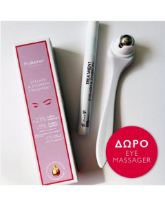 Foltene Pharma Eyelash and Eyebrow Treatment 6.5ml Αγωγή Ενδυνάμωσης για Βλεφαρίδες & Φρύδια + ΔΩΡΟ Eye Massager