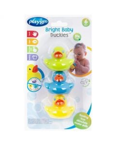 Playgro Bright Baby Duckies 6m+ 3 Items
