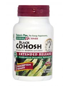 Nature's Plus Black Cohosh 200mg Extended Release Συμπλήρωμα Διατροφής για τη Χαράλωση των Μυών 30 Φυτικές Κάψουλες