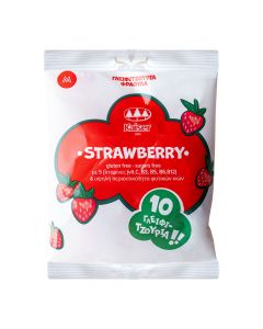 Kaiser 10 Strawberry Flavour Lollipops with Fiber & Vitamins