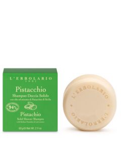 L'Erbolario Solid Shower Shampoo Pistacchio 60gr Στέρεο Σαμπουάν/ Αφρόλουτρο Φυστίκι