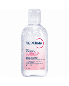 Bioderma Sensibio AR+ Micellar Gel 250ml Τζελ Καθαρισμού - Ντεμακιγιάζ Κατά της Ερυθρότητας 