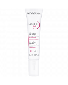 Bioderma Sensibio Eye+ Anti Fatigue Eye Care 15ml Κρέμα Ματιών Κατά των Μαύρων Κύκλων το Πρήξιμο & τις Λεπτές Γραμμές 