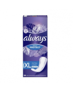 Always Daily Protect Odour Lock Extra Long Σερβιετάκια, 24 Τεμάχια