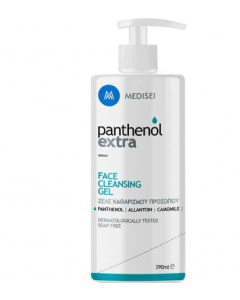 Medisei Panthenol Extra Face Cleansing Gel, Αφρώδες Gel Καθαρισμού, 390ml