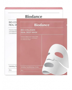 Biodance Bio-collagen Real Deep Mask - Viral Moisturizing, Νourishing & Αnti-aging Sheet Mask 4pcs 