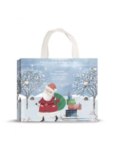 Χριστουγεννιάτικη Τσάντα Δώρου Μεγάλη 39x38x14cm 1τμχ