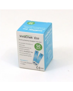 VivaChek Eco Blood Glucose Test Strips 50items