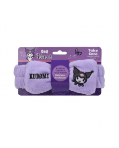 Take Care Kuromi Purple Makeup Removal Head Band 1item