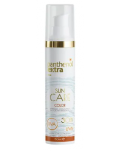 Panthenol Extra Sun Care Color Diaphanous Face Gel-Cream SPF30 50ml Αντιηλιακή Ζελ Προσώπου