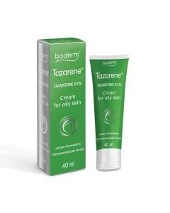 Boderm Tazarene 0.1% Cream For Oily Skin 40ml Κρέμα Για Τοπική Εφαρμογή σε Λιπαρό Δέρμα