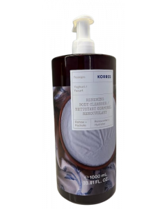 Korres Renewing Body Cleanser Yogurt 1Ltr Αφρόλουτρο Γιαούρτι
