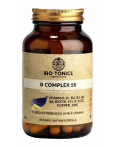Bio Tonics B50 Complex & Probiotics 90caps B50 Complex & Προβιοτικά