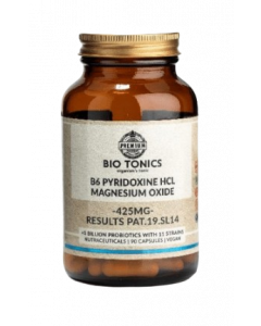 Bio Tonics Βιταμίνη Β6 και Μαγνήσιο 425mg 90 κάψουλες