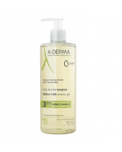 A-Derma Gel Douche Surgras 500ml Αφρόλουτρο για Ξηρές Επιδερμίδες