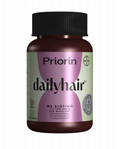 Priorin Daily Hair Health With Biotin 30gummies Συμπλήρωμα Διατροφής για την Υγεία των Μαλλιών Με Βιοτίνη