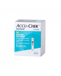 Roche Accu-Chek Δοκιμαστικές Ταινίες Τεστ Γλυκόζης Αίματος 50τμχ