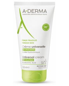 A-Derma Universal Hydrating Cream 150ml Ενυδατική, Θρεπτική και Καταπραϋντική Κρέμα