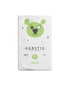 Agnotis Βρεφικές Πάνες Pants Νo6 17+kg 34τμχ