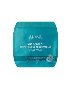 Ahava Age Control Even Tone & Brightening Sheet Mask 17gr 