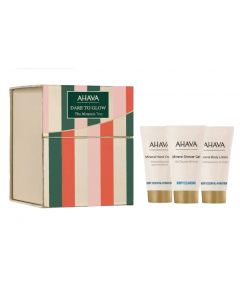 Ahava Promo Dare-To-Glow The Minerals Trio with Mineral Body Lotion 40ml & Hand Cream 40ml & Shower Gel 40ml