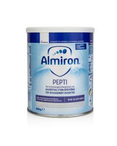 Nutricia Almiron Pepti Baby Milk 0m+ 400gr για βρέφη με διαγνωσμένη αλλεργία στην πρωτεΐνη του αγελαδινού γάλακτος