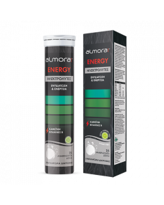 Almora Plus Energy Ηλεκτρολύτες για Ενυδάτωση & Ενέργεια με Γεύση Λεμόνι 25efftabs