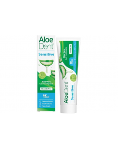 Optima AloeDent Sensitive, Aloe Vera plus Echinacea Οδοντόκρεμα 100ml