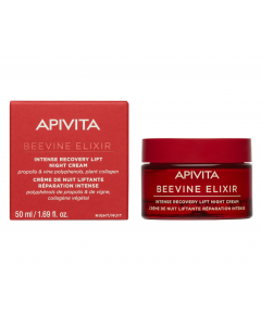 Apivita Beevine Elixir Intense Recovery Lift Night Cream Κρέμα Νύχτας Εντατικής Επονόρθωσης & Lifting 50ml