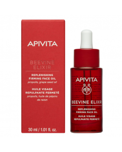 Apivita Beevine Elixir Replenishing Firming Face Oil 'Έλαιο Προσώπου Για Αναδόμηση & Σύσφιξη Με Λάδι Πρόπολης Και Έλαιο Σταφυλιού 30ml