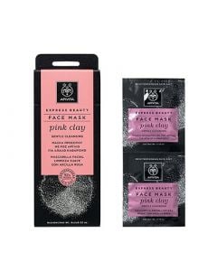 Apivita Express Beauty Face Mask Pink Clay 2 x 8ml