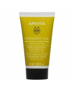 Apivita Mini Hair Softening Conditioner for all Hair types with Chamomile & Honey 50ml
