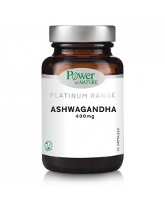Power Health Platinum Range Ashwagandha 400mg 30caps Συμπλήρωμα Διατροφής για το Ανοσοποιητικό