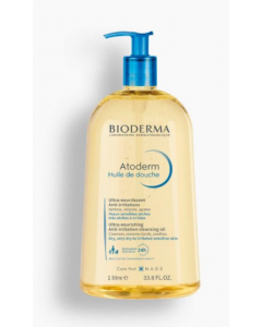 Bioderma Atoderm Huile de Douche 1LT Λάδι Καθαρισμού για Ξηρό, Ατοπικό Δέρμα